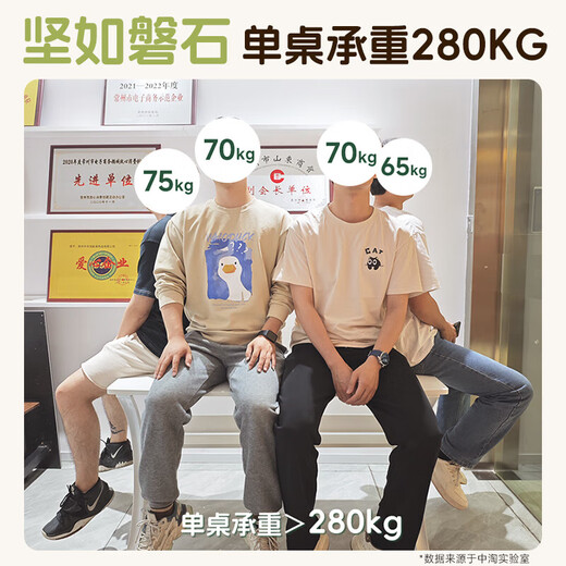 Mansfield solid wood desk computer desk desktop double girls home office study table bedroom cream style with storage