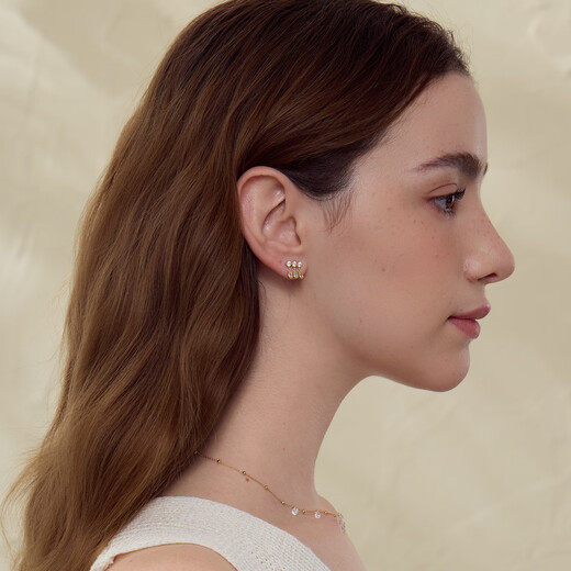 Arsis silver jewelry can be freely matched with starlight earrings for women, light luxury high-end earrings as a birthday gift for girlfriend, starlight small earrings