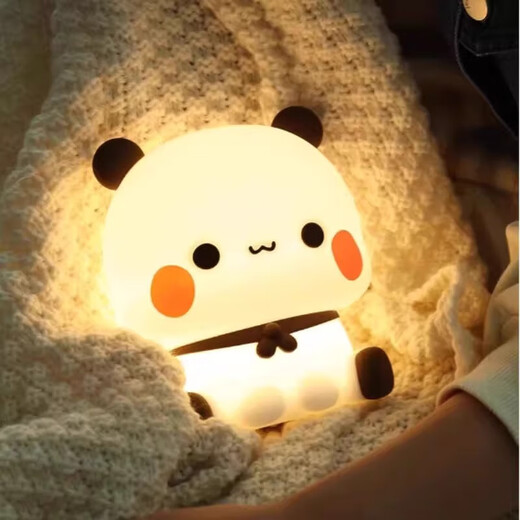 Crayon Shin-chan Night Lamp Luminous Artifact Baby Feeding Lamp Desktop Bedside Ornament Children's Creative Gift Children's Day Gift Panda Night Lamp
