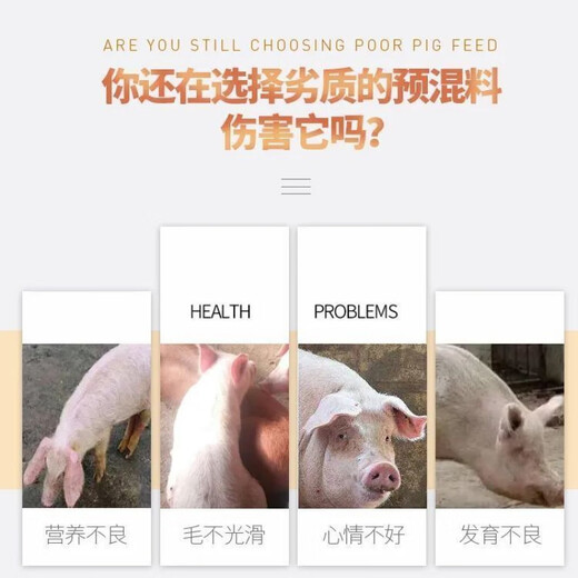 OIMG Mante 4% medium pig premix piglet feed piglet growth pig fattening pig 4% medium and large pig premix fattening