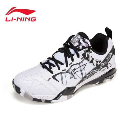 Li Ning badminton shoes for men and women, Invincible ACE cushioning, professional table tennis badminton competition sports shoes, Invincible ACE (same style as Shi Yuqi), standard last 41