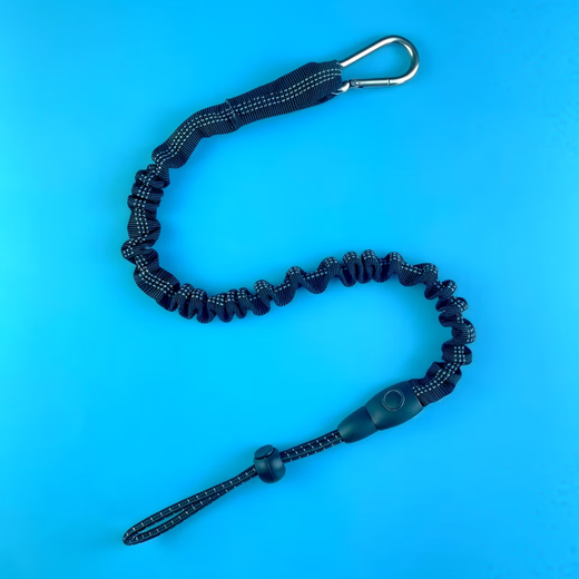 Spring retractable rope gadget electric drill wrench power tool anti-fall rope high-altitude work anti-fall rope ordinary green 60 cm stretch 0.9 meters