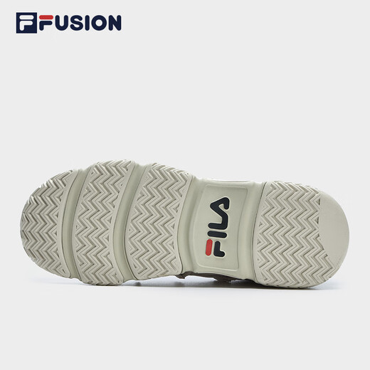 FILA Men's Shoes Basketball Shoes Low-top Sports Shoes Casual Shoes Dad Shoes Oatmeal Color-OM 41
