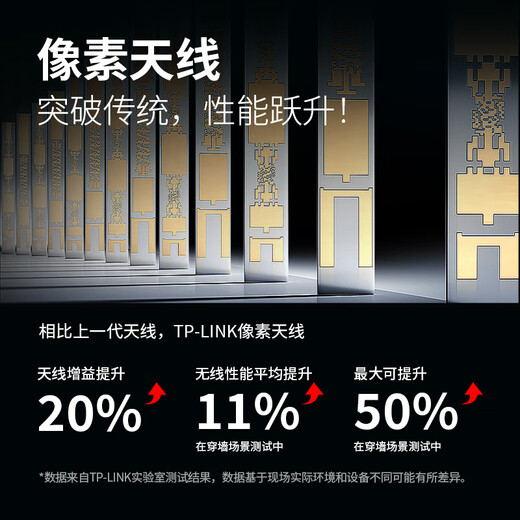 Pulian (TP-LINK) Avenue Router 7DR6430 BE6400 5G WiFi7 Gigabit dual-band home high-speed wall penetration 2.4G wifi6 wireless 2.5G network port game acceleration