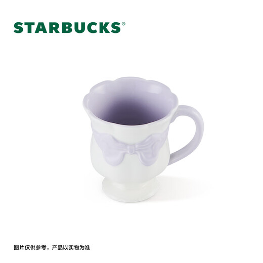Starbucks Cup Dream Story Series Ceramic Mug High-Looking Desktop Coffee Cup Gift for Men and Women Bow Tie Shape Mug 270ml
