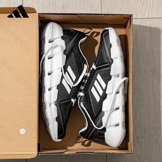 阿迪达斯（adidas）阿迪达斯2025清风系列秋季新款网面透气跑步百搭舒适运动休闲鞋 JH9754【官方正品 假一赔十】 37