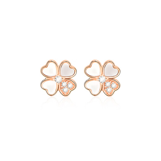 Promise of Love Lucky Four-leaf Clover Earrings for Women 2025 New High-end Birthday and Anniversary Gifts for Girlfriends and Wife