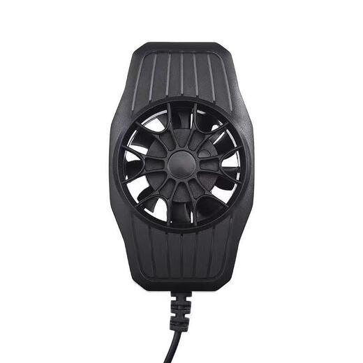 Semiconductor mobile phone radiator magnetic suction fifth generation SMD semiconductor refrigeration cooling artifact Black Shark Apple Huawei Xiaomi Universal Air Cooling Model High Wind Power + 9 Blade Fan
