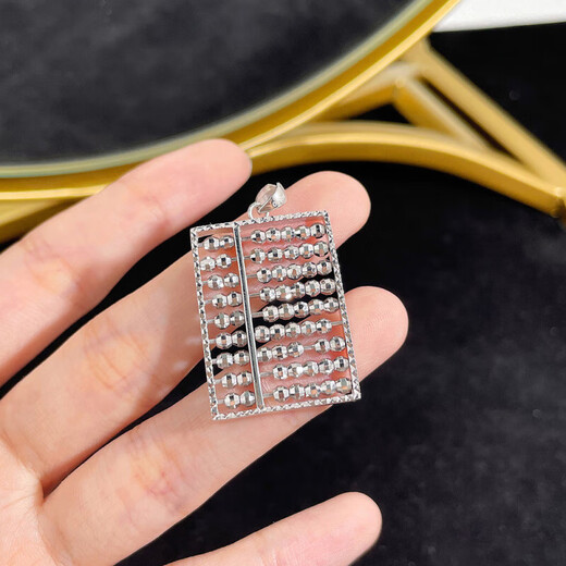 Lao Fengxiang platinum pendant Ruyi Suan wide version pt950 necklace for girlfriend and wife anniversary birthday gift 2025 about 12.1g