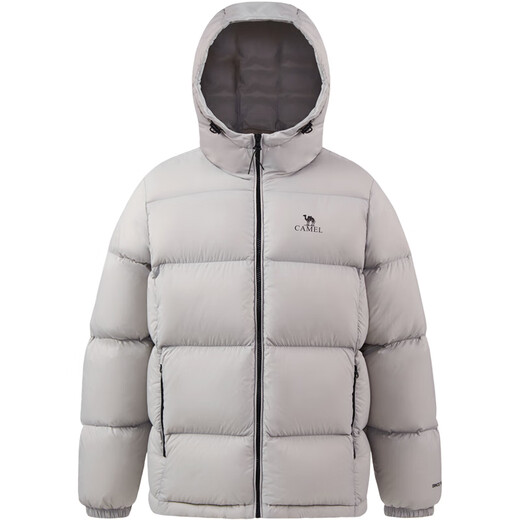 Camel Volcano Down Jacket for Men and Women Winter Hooded Antistatic Duck Down Warm Couple Bread Jacket M34CR07674B