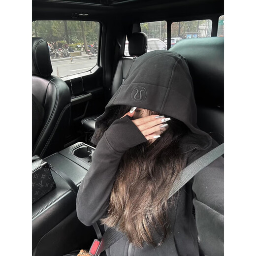 Lulu lulu2025 new autumn and winter thin velvet scuba sweatshirt versatile full zipper slim jacket sports sweatshirt New Year red (slim version) M 6 size (100-115Jin Jin equals 0.5 kg)