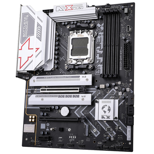 Placa base CPU Set Battle-Ax B650A-GHA WiFi V14 + AMD Ryzen 9 9900XCPU Motor de placa base + CPU Set