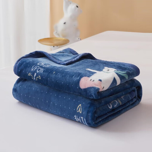 Mercury Home Textiles Blanket Winter Flannel Blanket Infant Class A Warm Blanket Bed Cover Blanket Machine Washable Approximately 2 Jin Jin equals 0.5 kg 150 200
