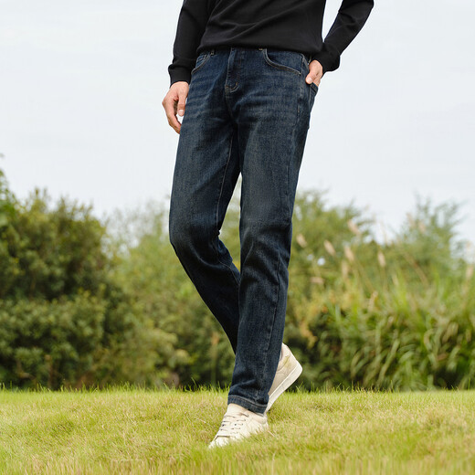 Semir Senrou denim jeans men's winter classic retro commuting versatile 103724124101A