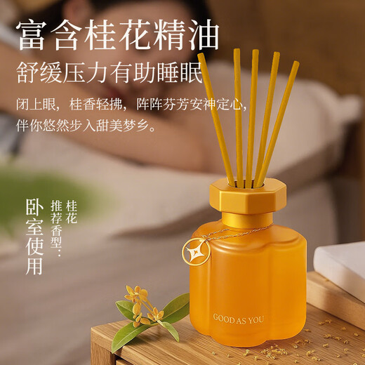 WITCEMEY aromatherapy indoor bedroom long-lasting car toilet bathroom dedicated osmanthus air freshener perfume fragrance