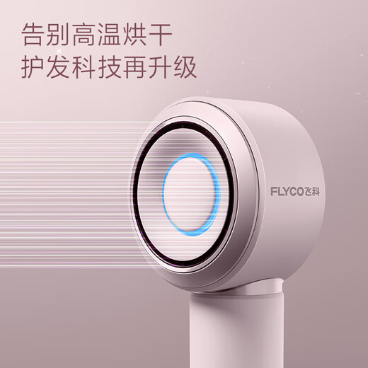 FLYCO high-speed hair dryer home dormitory negative ion quick-drying hair dryer holiday gift FH6371 diamond powder standard hanger