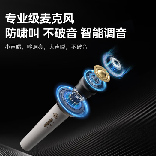 Philips (PHILIPS) 5519 microphone and audio all-in-one machine comes with karaoke home ktv speaker set mobile phone TV karaoke wireless bluetooth portable microphone dual wheat version upgraded version