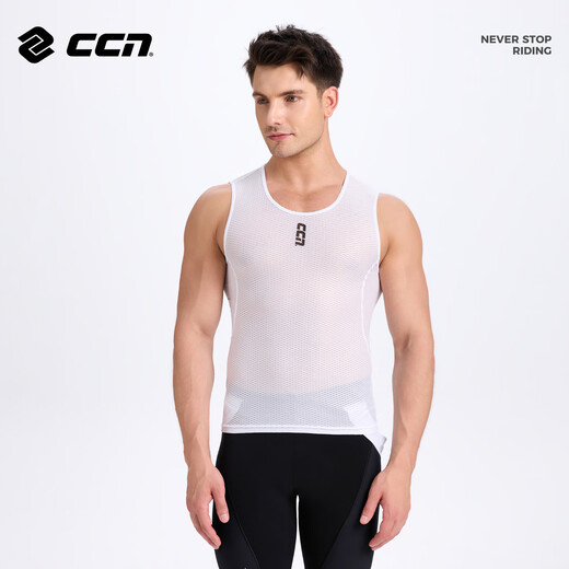 CCN sweatshirt cycling vest, men's and women's bicycle mountain road cycling equipment, outdoor sports and fitness base underwear, vest-men's 25 cool fabric L
