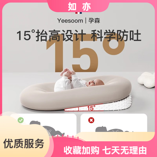 YEESOOM Bed-in-Bed Baby Baby Coaxing Bed-in-Bed Magic Device Newborn Anti-Shock Uterus Bionic Bed for Sleeping Four Seasons Universal Antibacterial Soft Bed-in-Bed-Mint Green