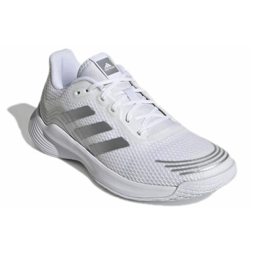 Adidas New Year Gift Christmas Gift Novaflight Comfortable and Wear-Resistant Volleyball Shoes Women's Silver 36.5