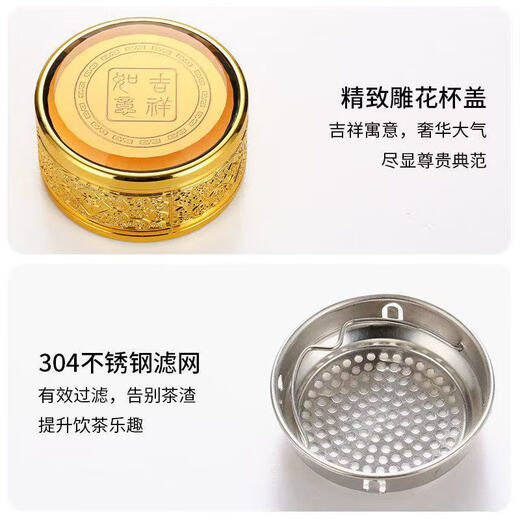 Kangpujia shoot 1 shot 2 new large-capacity water cup thermal insulation explosion-proof tea cup double-layer glass cup Internet celebrity hot cup tea warehouse one not recommended to shoot