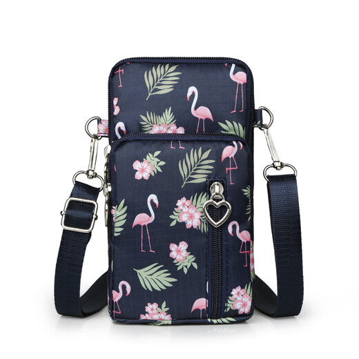 XJ2025 new mobile phone bag for women cross-body halter mobile phone bag portable wrist coin purse mom running sleeve arm rich peony four pull large size