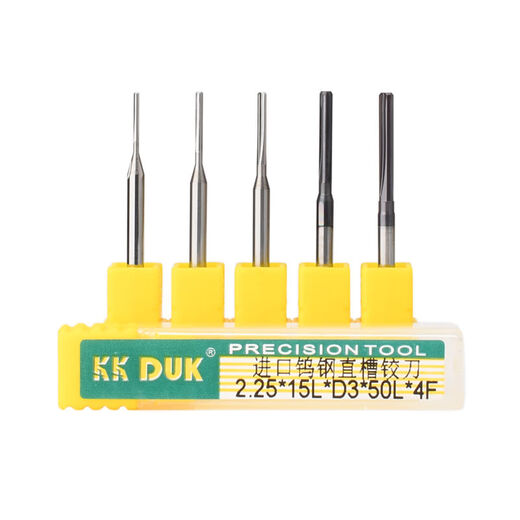 Manejo fijo de 3 mm Aleación Reamer Tungsten Steel Groove Rection Reamer 1.05 1.06 1.07 1.08 1.09 1.1 1.11 1098LD350L4F Rango recto