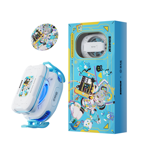 SONGX Luo Tianyi co-branded mobile phone radiator magnetic semiconductor icing anchor special mobile phone ipad tablet cooling semiconductor refrigeration magnetic fan cooling built-in battery Luo Tianyi co-branded magnetic radiator