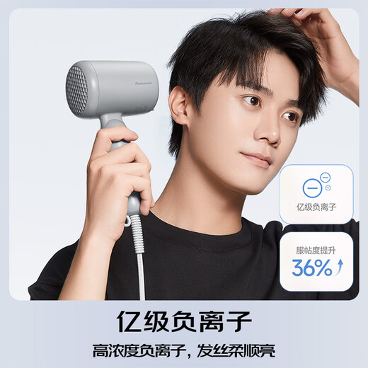 Panasonic National Subsidy Hair Dryer Home Men's Portable Quick-drying Noise Reduction Negative Ion Protector Send Boys Gift Hair Dryer National Subsidy EH-NE4G