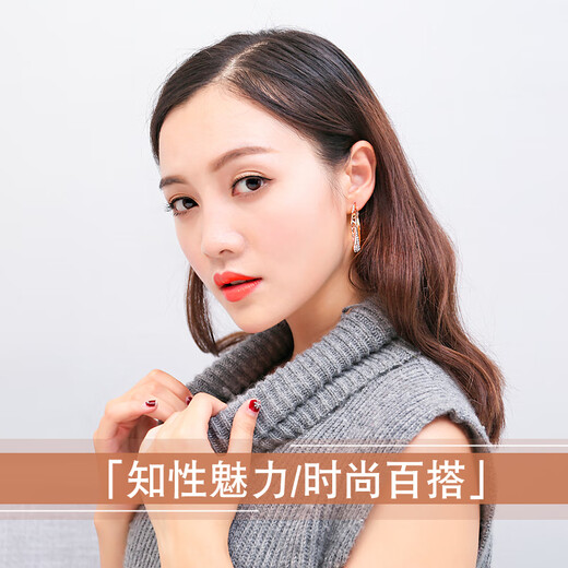 GIEVSZHE brand hoop earrings for women, rose gold and diamond hollow earrings, Valentine's Day birthday gift for girlfriend and wife, large square shape, 11 warehouses nationwide, same day/next day delivery