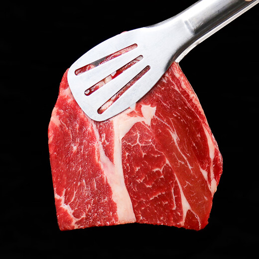 Xianjingcai Australian grain-fed raw-cut top-brain steak thin-sliced 1.6 Jin Jin is equal to 0.5 kg, about 6-8 pieces, low price, real raw cut