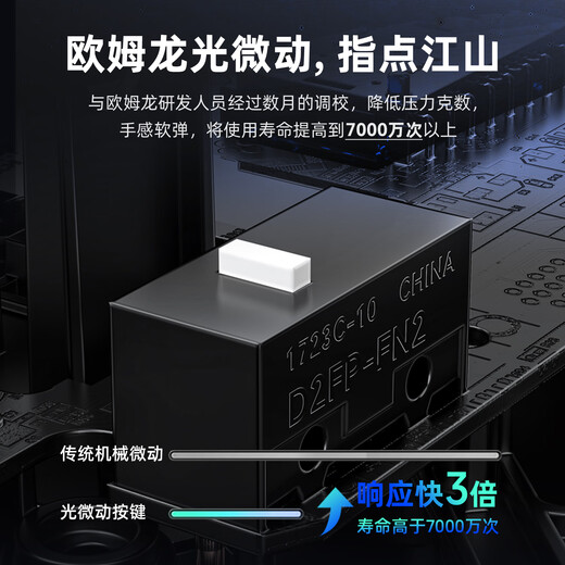 攻击鲨/攻击鲨 R2 镁合金鼠标轻量化镂空电竞游戏鼠标无线蓝牙三模 PAW3395支持8K回报率 标配8K接收器 攻击鲨R2 暮光紫【PAW3950 8K回报率】