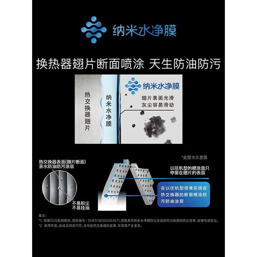 Panasonic air conditioner on-hook 1.5 HP E1 series new level of energy efficiency frequency conversion cooling and heating power saving original compressor double row copper tube healthy air E13KQ10