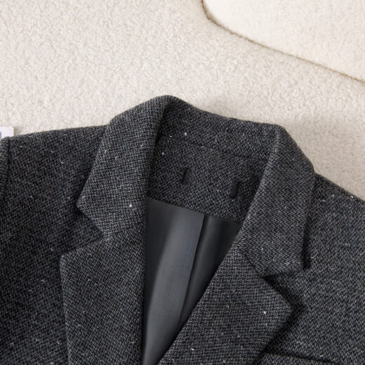 She Pool Lapel Suit 2026 Spring New Women's Fashion Temperament Double-breasted Loose Suit