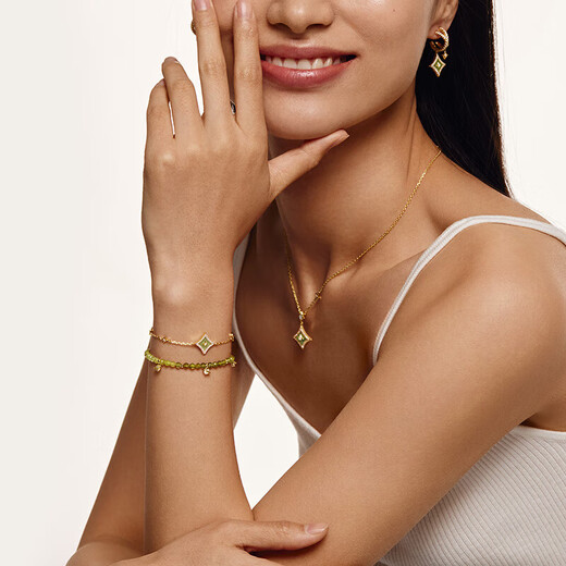 LOLA ROSE Lola Rose Sugar Cube Green Watch Watch for Women Light Luxury Versatile Birthday Gift New Year Gift for Girlfriend and Wife