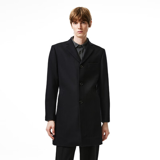 金林德伯格（J.Lindeberg） 商场同款羊毛混纺面料进口中长款大衣男5193WT502
