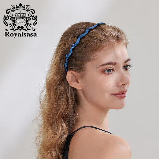 Royal sasa royal salsa fluffy high skull toothed non-slip wavy hair hoop women's headband pressed hairpin hair bundle headdress broken hair hole