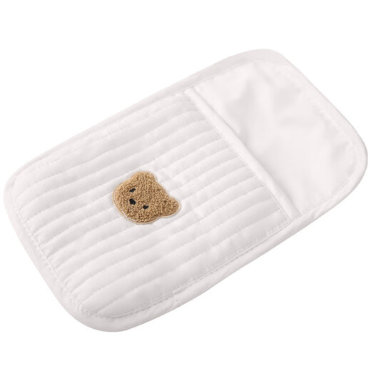 Babyjianle crib hanging bag storage bag children's bedside bedside baby toy storage bag urine arrangement bag bear bedside hanging bag double pocket