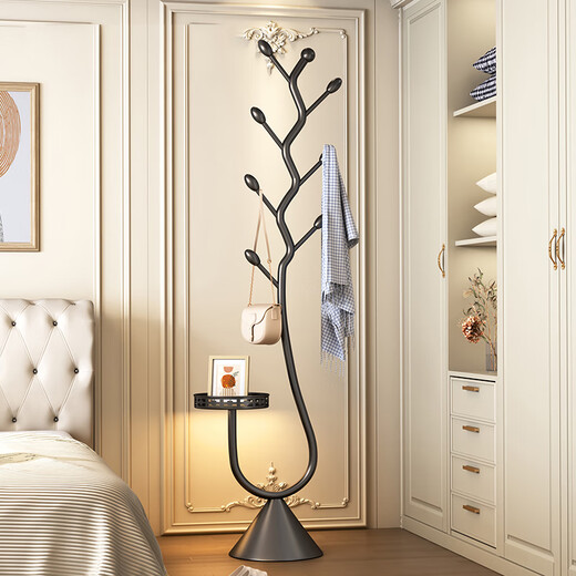 Chibalun bedroom floor-to-ceiling balcony household clothes rail rack metal coat rack cabinet room storage artifact clothes rack