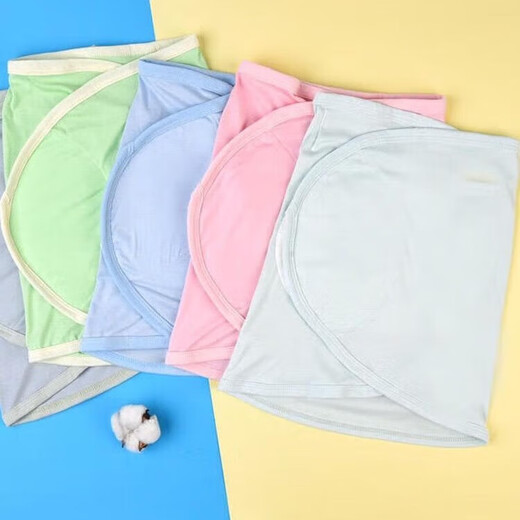 Baby jumps, baby modal sleeping bag swaddle, newborn swaddle, frightening sleeping tool, spring and summer bellyband, modal anti-scare swaddle - pink, one size fits all (suitable for 0-3 years old)