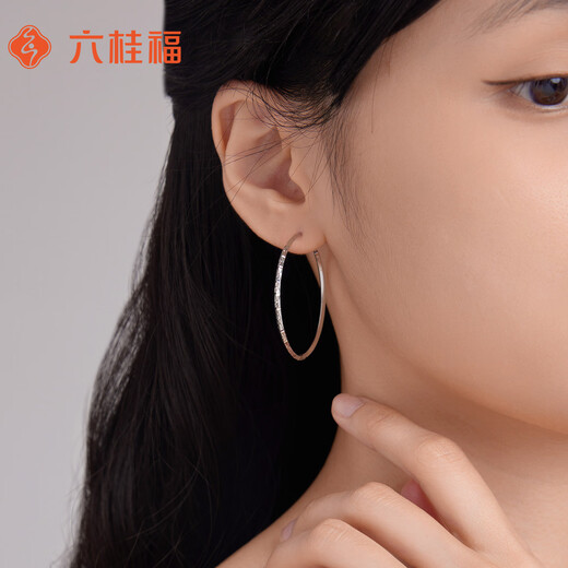 Liuguifu Jewelry Platinum Earrings Chasing Light pt950 Platinum Earrings Fashion Earrings PT0200081 4.55g