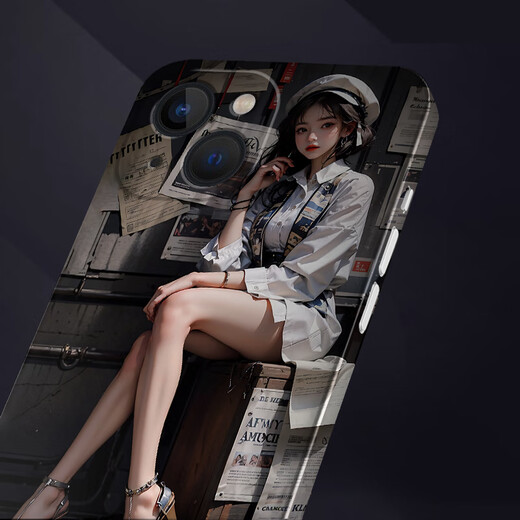 Xunwang Honor 80GT mobile phone film 80Pro painted back film 80Pro straight screen cartoon protective film anti-scratch sticker all-inclusive soft film no residual glue personalized customization cute Honor 80GT PM693 baby Jinx