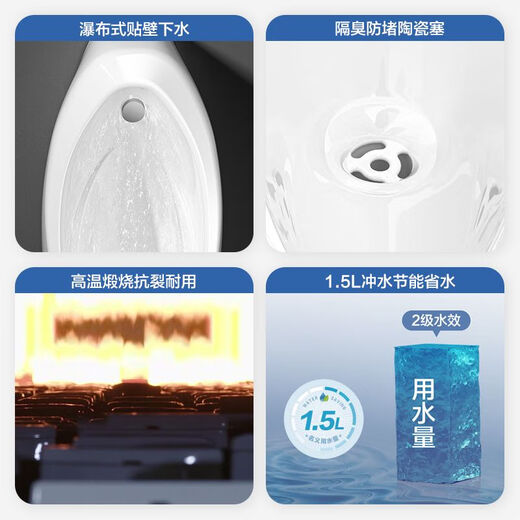JUUMU Inducción Bucket de urinal Muro de hombres montados en la pared Smart Urinal Ceramic Ceramic Cerámico urinario 13071 Tipo de botón Flush Bucket urinal