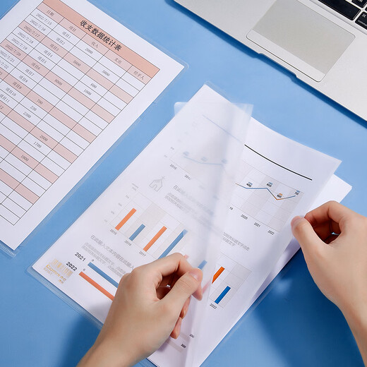 Comix E310-1 super economical two-page document set A4 forest green (1200 pieces/box) (400 pieces packed)