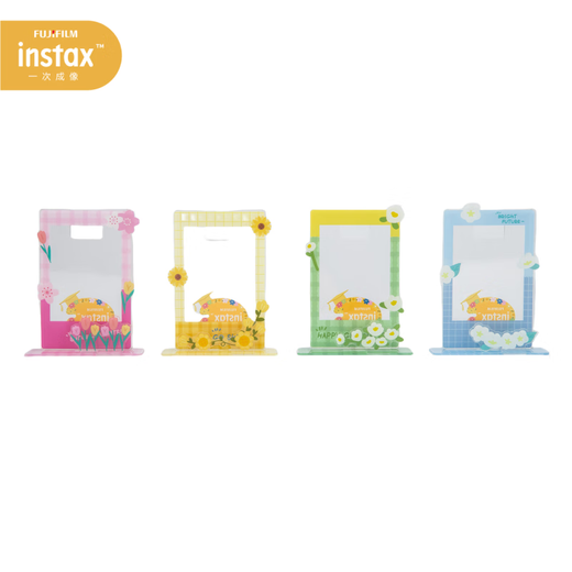 INSTAX Fuji instax Youth Over Flowers Series Desktop Photo Frame Set