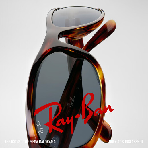 
RayBan [2024 new style] Narrow frame sunglasses men and women outdoor hiking glasses sunglasses 0RB2289 gift 902/48 tortoiseshell frame black polarized lens size 63