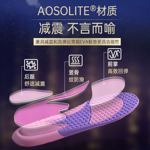 Eleft Watson's award-winning brand sports double comfort insoles for women's running, breathable and shock-absorbing