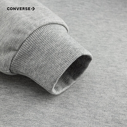 Converse Children's Clothing Boys' Shirts 2025 Autumn New Children's College Style Girls' Comfortable and Versatile Polo Collar Tops Rock Ridge Gray 140/68 Recommended Height 128-140cm