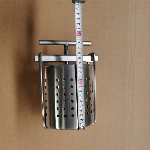 Stainless steel press, juicer, fruit, Chinese medicinal juice, vegetable fillings, squeezed water, distiller's grains press, manual honey press, 1.5 liter stainless steel small juicer with 2 filters included