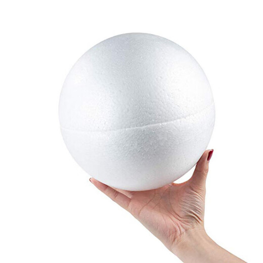 Foam Ball Ball Poly Ball Solid Hollow Ball Kindergarten Handmade Earth Planet DIY Foam Particles Hollow Foam Ball 25cm